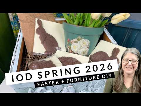 IOD Spring Release DIY 🌸 Handmade Easter Gifts + Furniture Makeover
