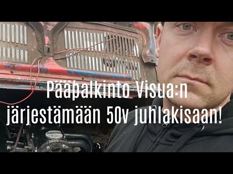 Golffin moottori pääpalkinnoksi Visua:n järjestämään 50v juhlakisaan 11.10! 