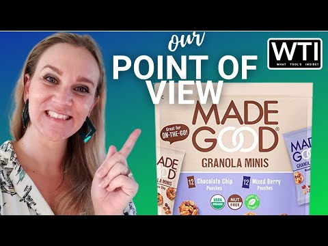 MadeGood Organic Granola Snacks - WTI product video review