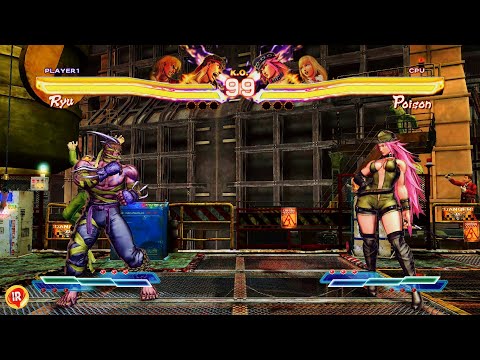 { Street Fighter X Tekken } Ryu & Ken vs Poison & Lili (Vs Match) SFTK
