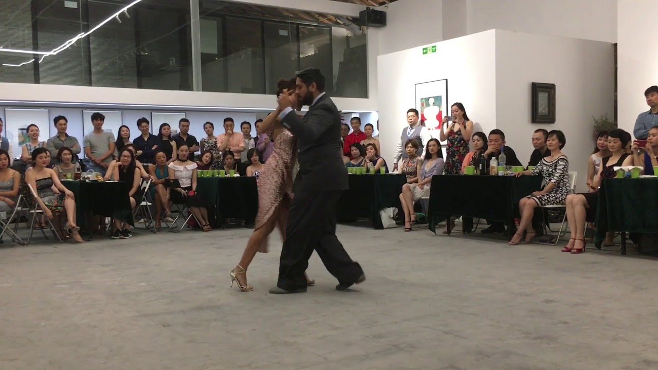 Andres Laza Moreno y Luciana Arregui, Grand Milonga in Beijing (2/4), 12 Aug 2018