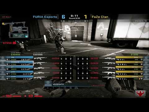 KSCERATO CS:GO POV (FURIA) vs FaZe - train - 22-9 - IEM Katowice 2021