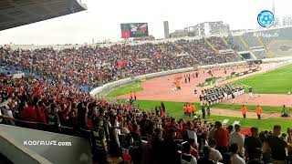شاهد كيف رددت جماهير المنتخب المغربي النشيد الوطني من قلب مركب محمد الخامس
