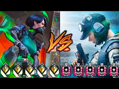 Valorant RADIANTS VS Rainbow Six Siege CHAMPIONS!