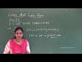 CBSE VIII STATE 8 CUBES AND CUBE ROOTS PART 1