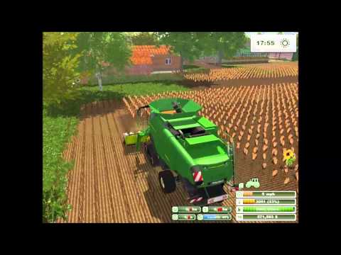 Farming simulator 2013| Harvesting sunflower