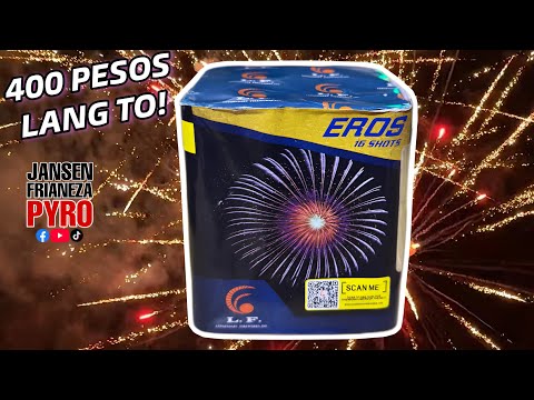 Eros 16 shots by Leegendary Fireworks | Christmas Eve 2025 Philippines 