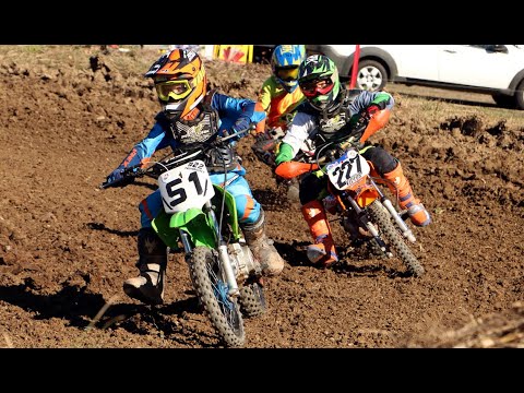 Disputa intensa e equilibrada na Corrida das MiniMotocross - Velocross Copa Sera Litoral