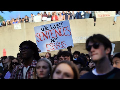 Cornell students call for accountability in university's handling of rape allegations