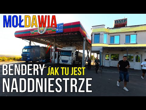 Moldova, entry to Transnistria, walk around the city of Bendery.