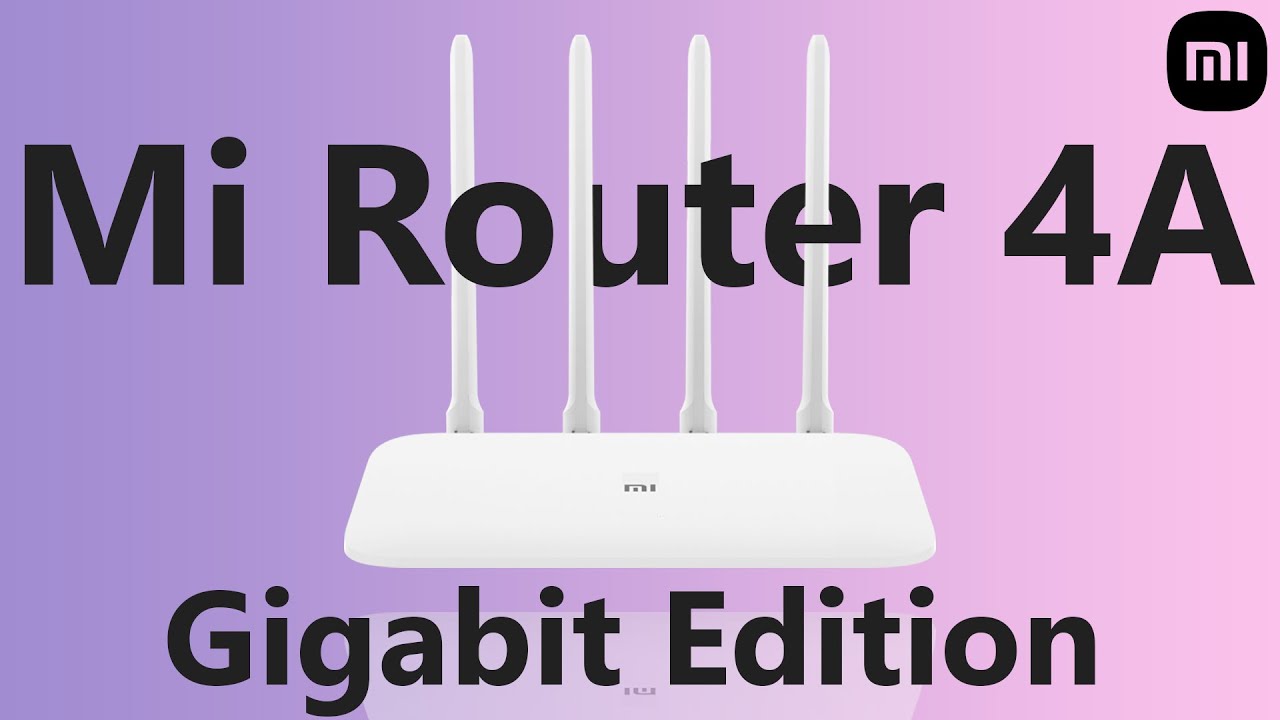 Wi-Fi роутер Xiaomi Mi Wi-Fi Router 4A, белый