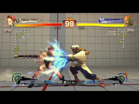 USFIV~ Cammy (SakDaddyMyers) vs  Dhalsim (pkollias) HD