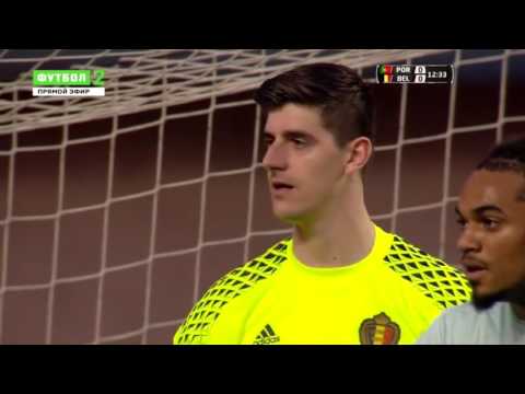 Thibaut Courtois vs Portugal {Visitante 2016,Amistoso}