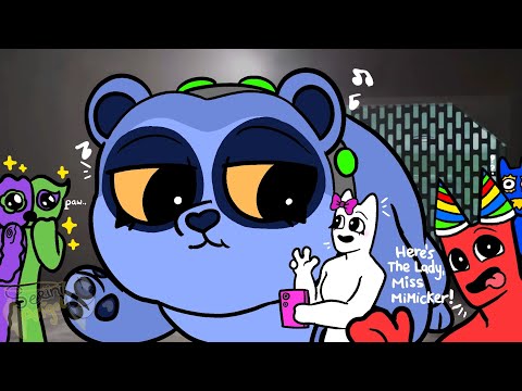 Everyone Meets Miss Mimicker ?! - Part 2 - Garten Of Banban [ AU ] // Funny Cartoon Animation