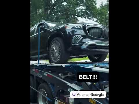 Davido takes his brand-new Maybach for a drive after receiving the luxury ride at his Atlanta home