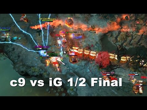 Cloud9 vs iG Sniper Starladder 12 semifinal Dota 2
