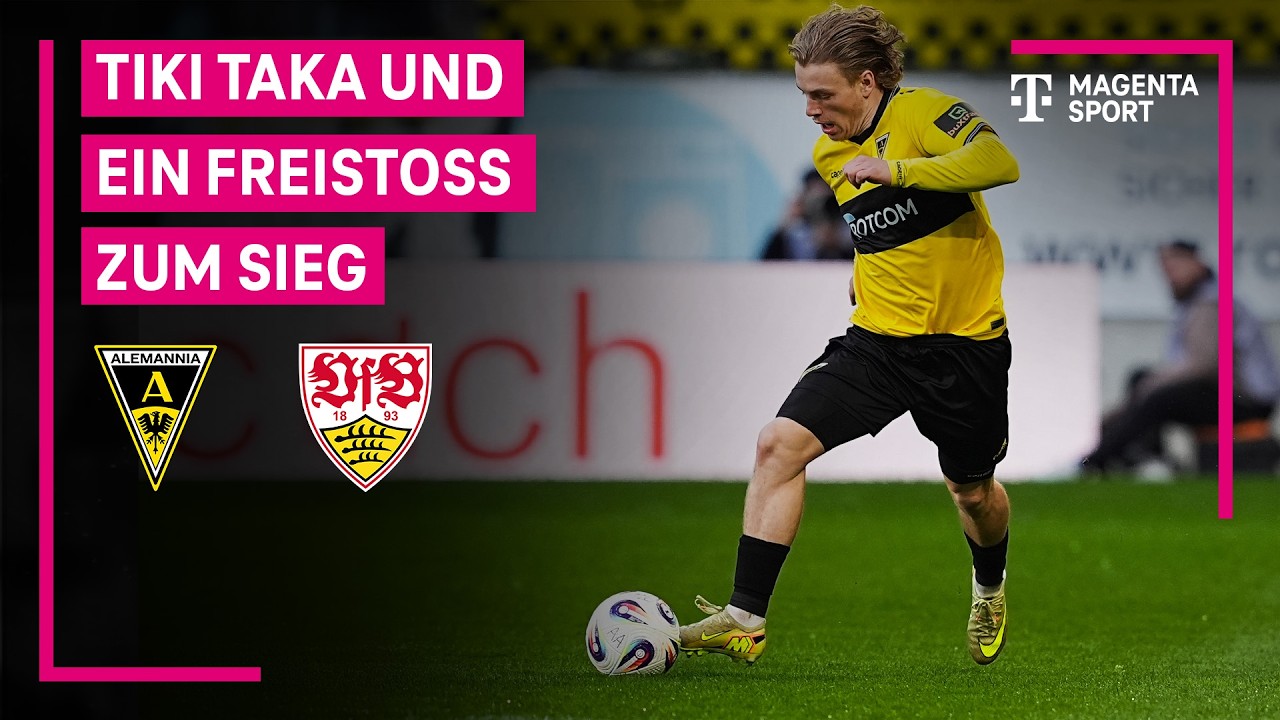 Alemannia Aachen vs VfB Stuttgart II U21 Highlights