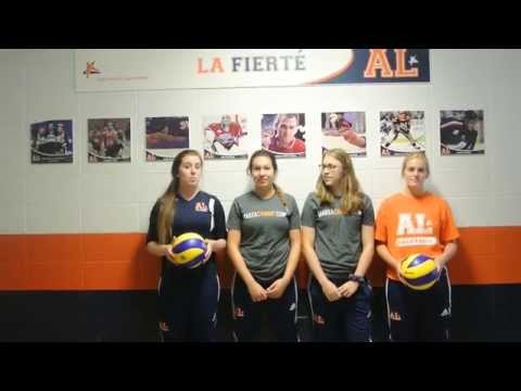 Volleyball féminin | Campagne MAKEACHAMP.COM | 2014-2015 | AL Sports