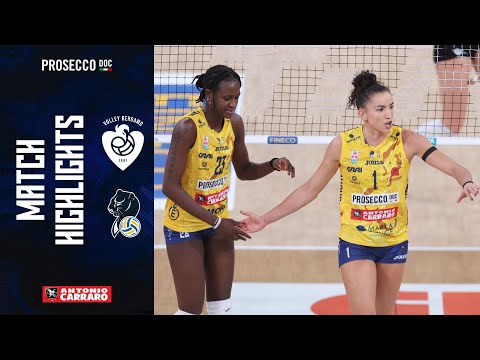 🎥 HIGHLIGHTS | Volley Bergamo vs Prosecco DOC A. Carraro Imoco Conegliano (1-3)