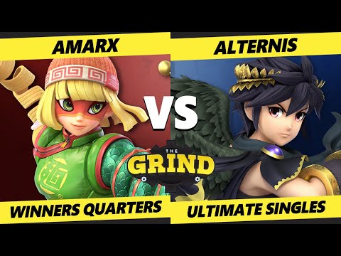 The Grind 184 Winners Quarters - AmarX (Min Min) Vs. Alternis (Dark Pit) Smash Ultimate - SSBU