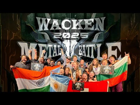 Metal Battle Winners 2025 Full presentation at Wacken Open Air