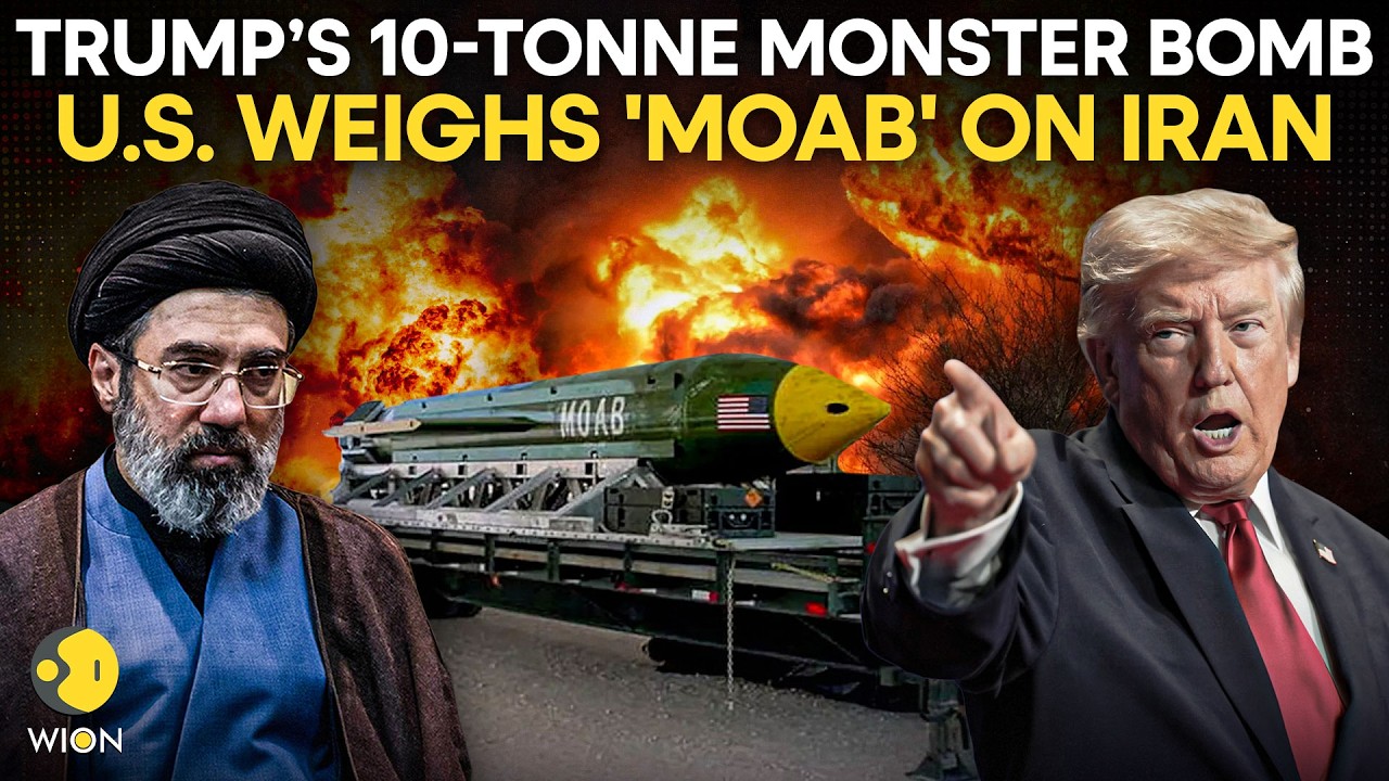 US-Iran War LIVE: Trump Threatens Iran With DEADLY ‘Mother Of All Bombs’ Strike | WION Live