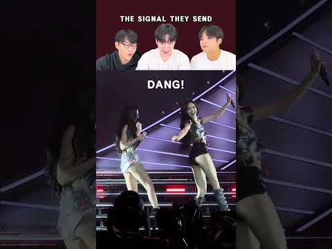 LISA - She sent a signal to the fan 😱 #blackpink #lisa #jennie