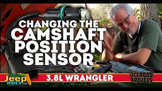 Changing the Camshaft Position Sensor 3 8L Wrangler P0340