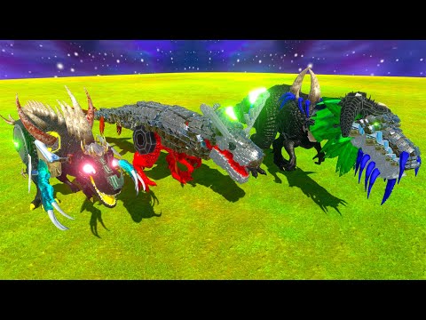 EVOLUTION OF T-REX - Animal Revolt Battle Simulator