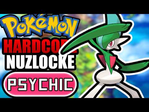 Pokémon Shield Hardcore Nuzlocke - Psychic Types Only! (No items, No overleveling)