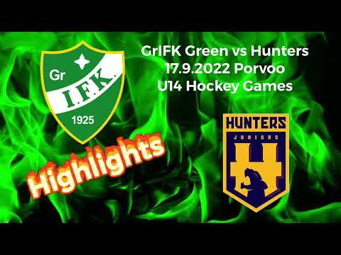 HIGHLIGHTS GrIFK Green vs Hunters (U14/20220