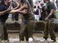 Melinda Mud Wrestles