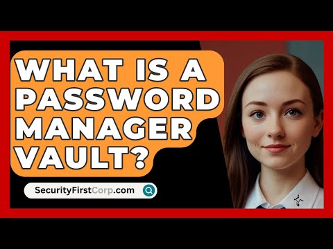 What Is A Password Manager Vault? - SecurityFirstCorp.com