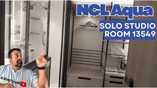 NCL Aqua Solo Studio Cabin Tour | Stateroom 13549 Walkthrough