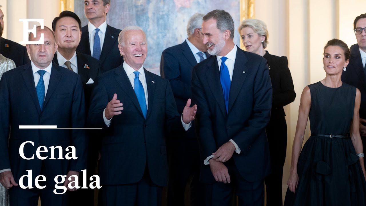 Felipe VI ofrece una cena de gala en el Palacio Real para los líderes de la OTAN | EL PAÍS