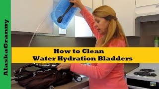 How to Clean Water Hydration Bladders