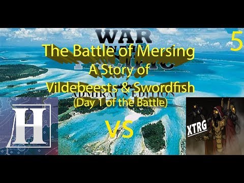 War in the Pacific vs XTRG - The Battle of Mersing: Day 1 of the Battle (Episode 5)