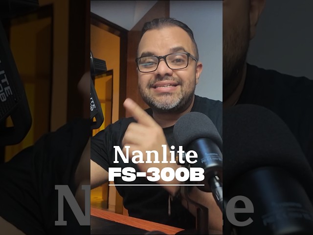 Vídeo relacionado con NANLITE FS-300B - Foco LED bicolor de 300 W, 2700 K-6500 K, CRI 96, control de aplicación, luz de video LED Bowens para fotografía, videografía, creación de contenido de YouTube/TikTok y transmisión