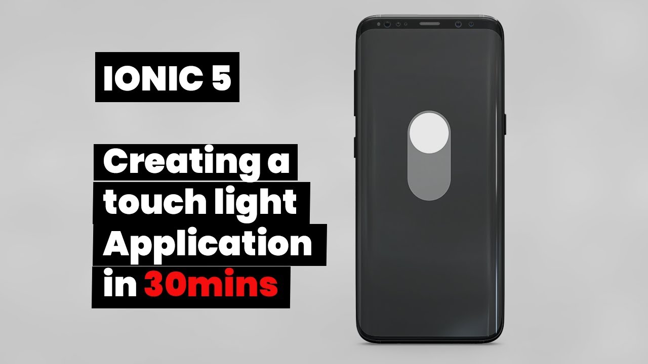 Ionic 5 - building A Real World Application (Step by Step Guide)