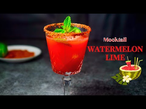 Watermelon-Lime Mocktail | Summer Mocktails | Kids Drink | Tasty World Food