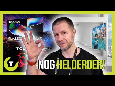 Dit zijn de tv-trends voor 2026: rgb-miniled, sqd en superheldere oleds