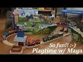 Thomas Friends Wooden Railway Tidmouth Timber Co Play Set Unboxing 2 Of 2