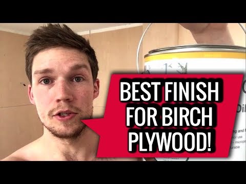 BEST FINISH FOR BIRCH PLY / PLYWOOD - to Keep its Original Light Wood Colour Osmo PolyX Oil 3032