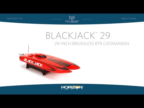 Blackjack 29 V3 Brushless Catamaran RTR RC Boat 45+MPH 