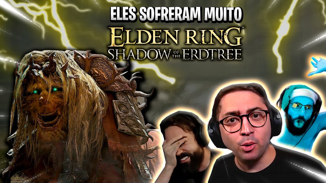 O BOSS MAIS DIFÍCIL DA DLC ?STREAMERS VS FERA DIVINA  LEAO DANÇANTE ELDEN RING SHADOW OF THE ERDTREE
