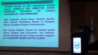 KMÜ'de TMMOB Gıda Mühendisleri Odası Bilgilendirme Toplantısı
