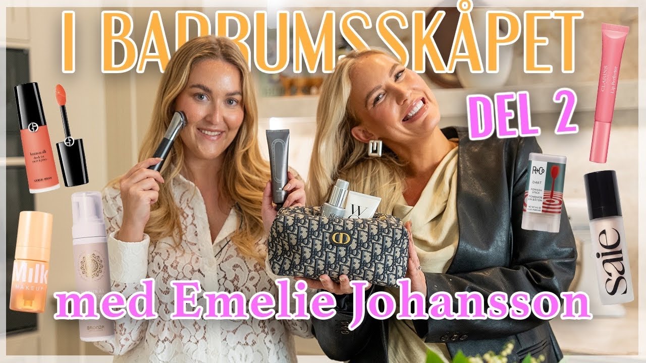 I MITT BADRUMSSKÅP DEL 2 💘 lägenheten, smink, hår, kontor! 👀