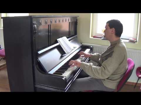 Ó Jesus, Te Suplico - Pianista Bujor Florin Lucian tocando o Piano Albin Schneider Liegnitz