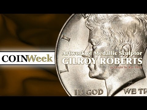 Artwork of Medallic Sculptor Gilroy Roberts. VIDEO: 10:58.