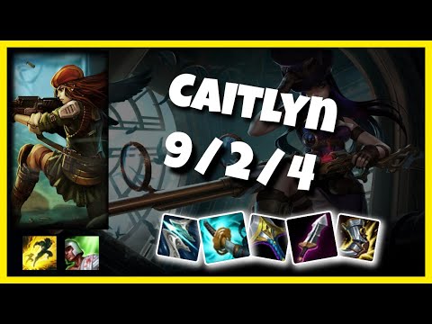 Caitlyn KOREAN Challenger BOT (9/2/4) - v11.5